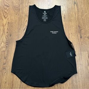 Darc Sport Dry Wolf Black Tank shirt size large NWT Streetwear men